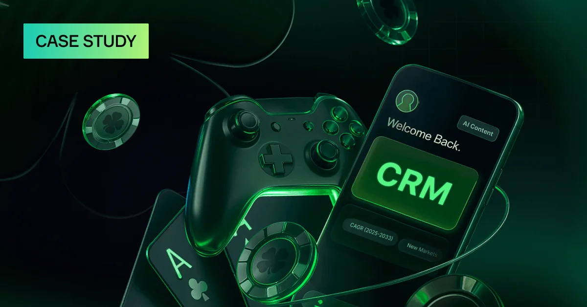 Soft2Bet CRM case study mobile and gaming concept